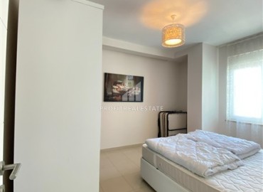 Cozy furnished penthouse 3 + 1, 150m², with a glazed balcony, 300m from the sea in Oba, Alanya ID-14567 фото-6