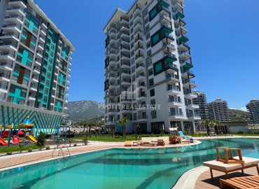 One-bedroom apartment, 55m², with a magnificent view in a new luxury new building in Mahmutlar, Alanya ID-14570 фото-1