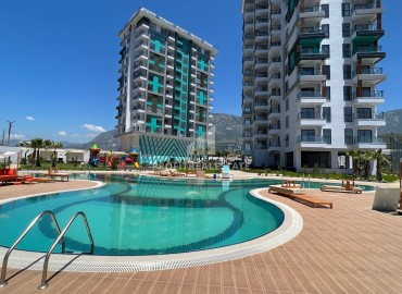 One-bedroom apartment, 55m², with a magnificent view in a new luxury new building in Mahmutlar, Alanya ID-14570 фото-2