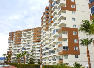 Меблированная трехкомнатная квартира, 120м², в масштабном элитном комплексе в Каргыпынары, Мерсин, 400м от моря ID-14546 фото-3