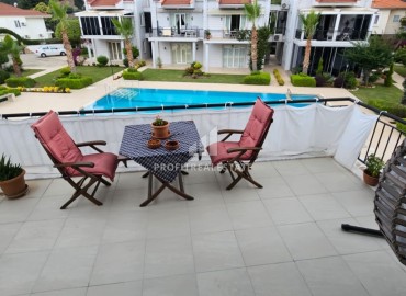 Two-bedroom apartment, furnished, in a residential residence with a swimming pool, Camyuva, Kemer, Antalya, 100 m2 ID-14595 фото-7