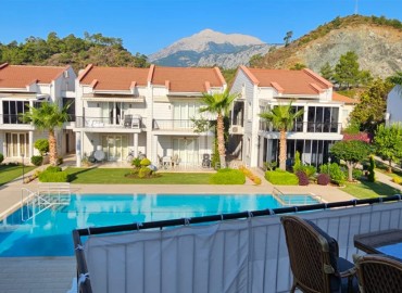 Two-bedroom apartment, furnished, in a residential residence with a swimming pool, Camyuva, Kemer, Antalya, 100 m2 ID-14595 фото-11
