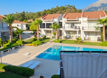 Two-bedroom apartment, furnished, in a residential residence with a swimming pool, Camyuva, Kemer, Antalya, 100 m2 ID-14595 фото-12
