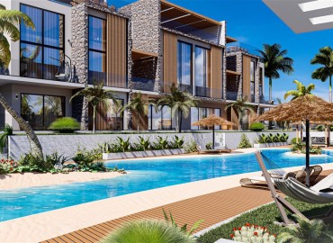 Привлекательное предложение для инвестиций: квартиры, бунгало и виллы 38-140м2 в 350 метрах от моря, в Эсентепе, Северный Кипр ID-14600 фото-13