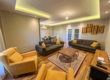 Furnished garden duplex 4 + 1, with access to the garden, in a well-maintained residential residence, Oba, Alanya, 238 m2 ID-13484 фото-4