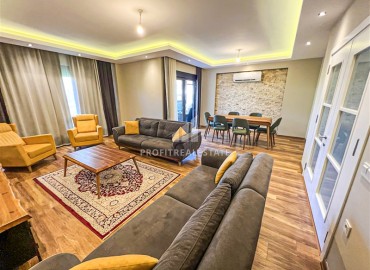 Furnished garden duplex 4 + 1, with access to the garden, in a well-maintained residential residence, Oba, Alanya, 238 m2 ID-13484 фото-5