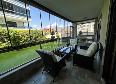 Furnished garden duplex 4 + 1, with access to the garden, in a well-maintained residential residence, Oba, Alanya, 238 m2 ID-13484 фото-8