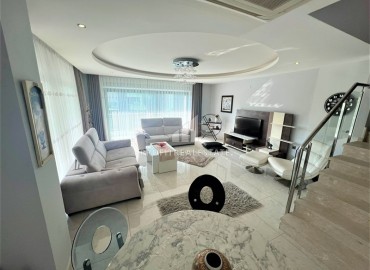 Stylish three bedroom duplex in a luxury residence, Kargicak, Alanya, 150 m2 ID-14603 фото-2