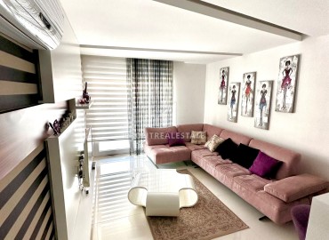 Элегантная меблированная квартира с одной спальней, 60м², в комплексе премиум класса в центре Алании ID-14606 фото-4