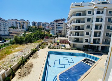 New one-bedroom apartment, 52m², in a residence with extensive facilities, in Oba, Alanya ID-14608 фото-15