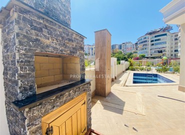New one-bedroom apartment, 52m², in a residence with extensive facilities, in Oba, Alanya ID-14608 фото-19