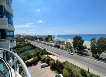 View design apartment 3 + 1, 165m2, on the first coastline, for obtaining Turkish citizenship, Tosmur, Alanya ID-14613 фото-8