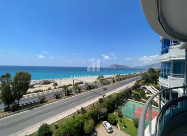 View design apartment 3 + 1, 165m2, on the first coastline, for obtaining Turkish citizenship, Tosmur, Alanya ID-14613 фото-12