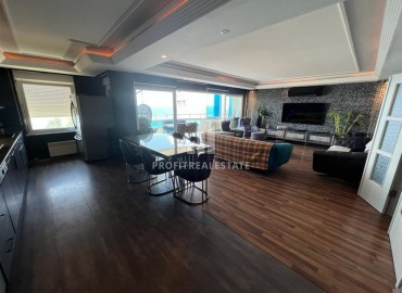 View design apartment 3 + 1, 165m2, on the first coastline, for obtaining Turkish citizenship, Tosmur, Alanya ID-14613 фото-14