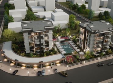 Апартаменты разных планировок на завершающем этапе строительства, Алтынташ, Аксу, Анталия, 60-135 м2 ID-14615 фото-5
