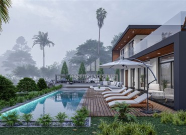 Luxury villa with pool, under construction, in Yenibogazici area, Famagusta, Northern Cyprus, 320 m2 ID-14620 фото-7