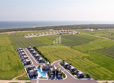 Привлекательный инвестиционный проект: комплекс вилл 376-40м2 с личными бассейнами и инфраструктурой, Искеле, Северный Кипр ID-14626 фото-3