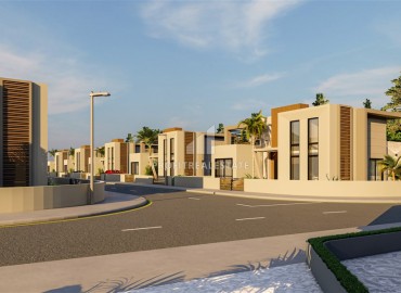 Привлекательный инвестиционный проект: комплекс вилл 376-40м2 с личными бассейнами и инфраструктурой, Искеле, Северный Кипр ID-14626 фото-11