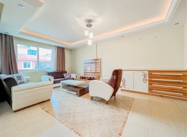Большая трехкомнатная квартира, 110м², в уютном комплексе на первой береговой линии в Махмутларе, Алания ID-14647 фото-4