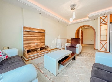 Большая трехкомнатная квартира, 110м², в уютном комплексе на первой береговой линии в Махмутларе, Алания ID-14647 фото-6