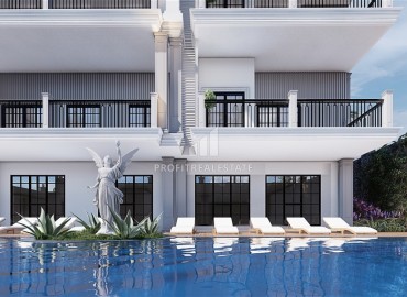 Новый проект в центре Алании, в 100м пляжа Кейкубат для ваших инвестиций: комфортабельные квартиры 65-330м² ID-14666 фото-7
