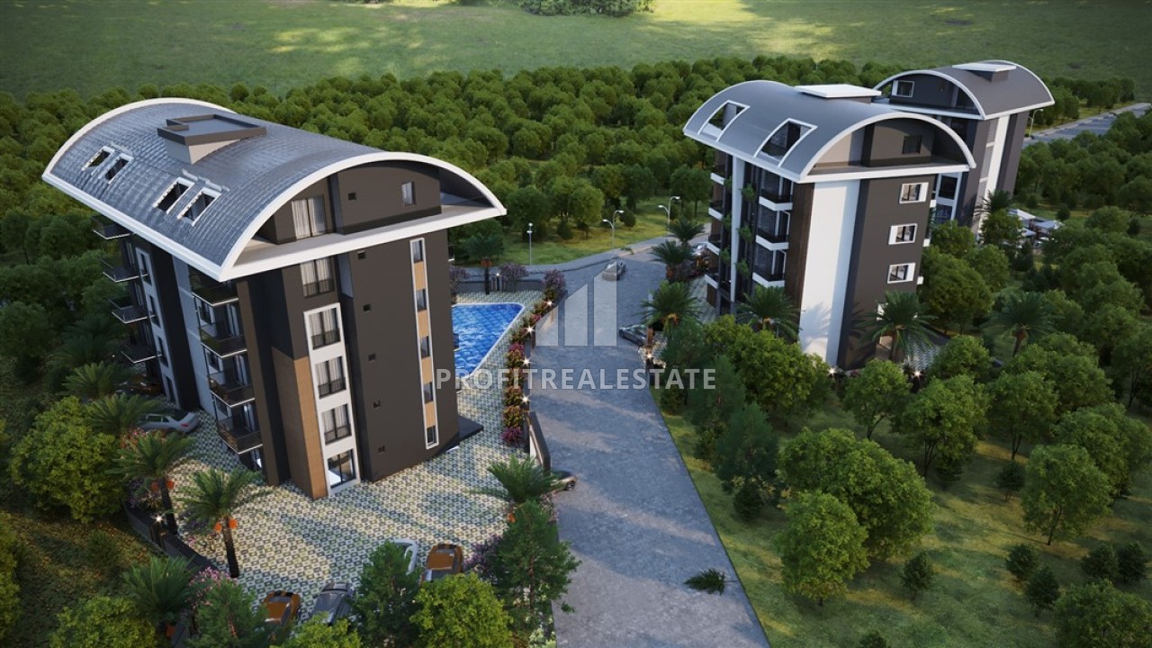 Инвестиционная недвижимость на начальном этапе строительства, Оба, Аланья, 42,5-90 м2 ID-14670 фото-2