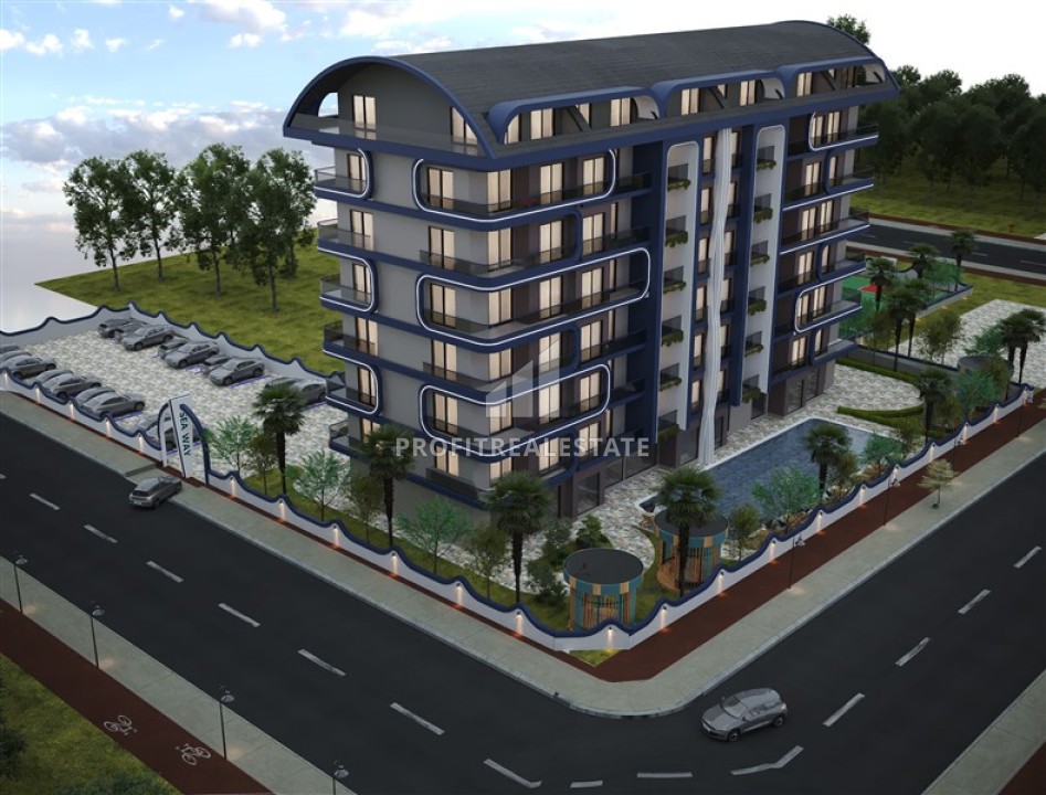 Новый инвестиционный проект с инфраструктурой в районе Алании – Газипаша: квартиры 58-106м². ID-14675 фото-1