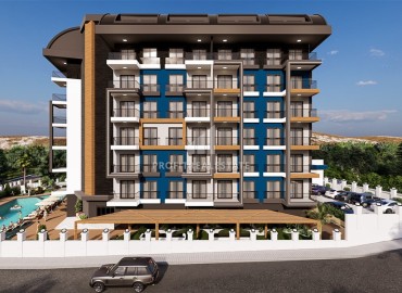 Двухкомнатные и трехкомнатные квартиры, 40-80м², в инвестиционном проекте в районе Алании – Газипаша ID-14678 фото-4