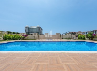 Bright elegant three-bedroom penthouse 130m2, with sea views, 200 meters from the beach, Kestel, Alanya ID-14692 фото-20