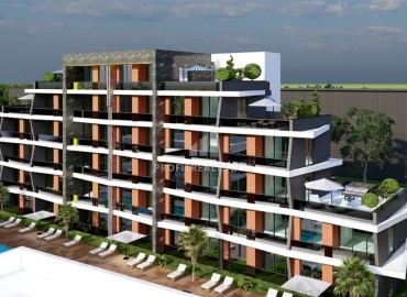 Двухкомнатные апартаменты 60 м2 на этапе проекта, в Анталии, Алтынташ ID-14696 фото-3