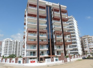Трехкомнатные апартаменты в новом жилом комплексе в Махмутларе в 350 метрах от моря, Алания, 95 кв.м. ID-1140 фото-1
