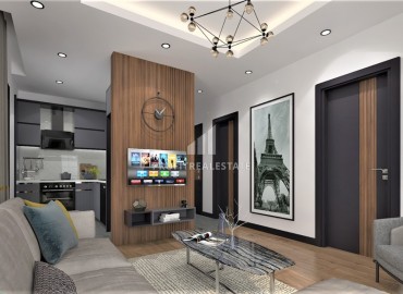 Инвестиционная недвижимость в Анталии: новые квартиры 1+1 по ценам застройщика, Алтынташ, Аксу, 55 м2 ID-14700 фото-6