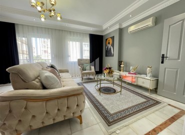 Elegant furnished two bedroom apartment, 125m², 500m from the sea in Oba, Alanya. ID-14714 фото-2