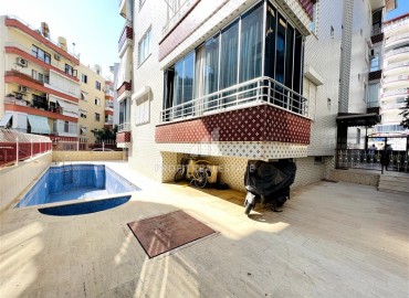 Недорогие трехкомнатные апартаменты в доме с бассейном, Аланья, центр, 110 м2 ID-14721 фото-15