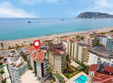 Two bedroom apartment with excellent views, just 50 meters from the sea, Oba. Alanya, 100 m2 ID-14729 фото-1