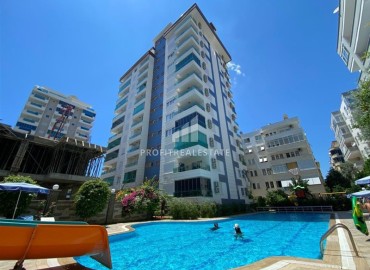 Элегантная меблированная квартира 2+1, 110м2, с видом на море, в 250 метрах от пляжа, Махмутлар, Аланья ID-14731 фото-16