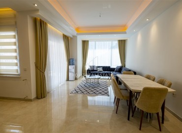 Two bedroom furnished apartment 120m2, in a fashionable luxury residential residence, Mahmutlar, Alanya ID-14732 фото-3