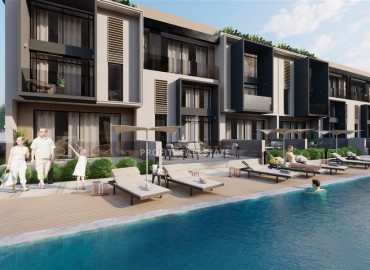 Привлекательный инвестиционный проект: квартиры и виллы 65-210 м2 в комплексах с инфраструктурой, Фамагуста, Северный Кипр ID-14736 фото-6