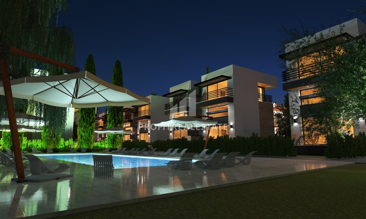 Двух- и трехкомнатные квартиры в новой благоустроенной резиденции, Лапта, Кирения, Северный Кипр, 50-67 м2 ID-14741 фото-2