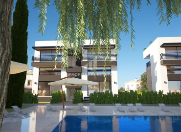 Двух- и трехкомнатные квартиры в новой благоустроенной резиденции, Лапта, Кирения, Северный Кипр, 50-67 м2 ID-14741 фото-3