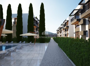Двух- и трехкомнатные квартиры в новой благоустроенной резиденции, Лапта, Кирения, Северный Кипр, 50-67 м2 ID-14741 фото-5