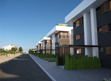 Двух- и трехкомнатные квартиры в новой благоустроенной резиденции, Лапта, Кирения, Северный Кипр, 50-67 м2 ID-14741 фото-10