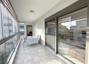 Меблированная трехкомнатная квартира, 110м², в комплексе премиум класса в 150м от моря в Кестеле, Алания ID-14752 фото-18