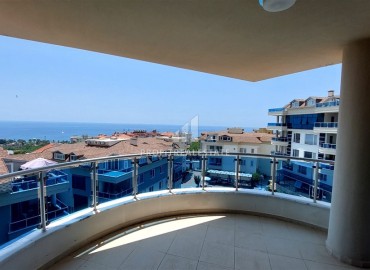 Трехкомнатные меблированные апартаменты, 120м2, с панорамным видом на море, в 500 метрах от пляжа, Аланья ID-14761 фото-9