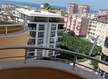 Уютная трехкомнатная квартира, 120м2, с видом на море и застекленными балконами, 300 метров до пляжа, в Махмутлар, Аланья ID-14767 фото-4