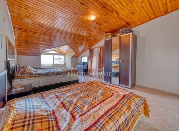 Уютный меблированный пентхаус 250 м2 по привлекательной цене, с тремя спальнями и видом на море, Тосмур, Аланья ID-14785 фото-5