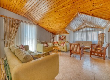 Уютный меблированный пентхаус 250 м2 по привлекательной цене, с тремя спальнями и видом на море, Тосмур, Аланья ID-14785 фото-20