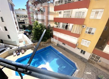 Стильная трехкомнатная квартира 120м2, с застекленными балконами, в 450 метрах от моря в центре Аланьи ID-14805 фото-16