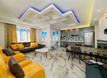 Центр Алании: дизайнерская квартира 2+1, 110м², в уютном комплексе с бассейном в 700м от пляжа Клеопатры ID-14807 фото-6