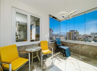Центр Алании: дизайнерская квартира 2+1, 110м², в уютном комплексе с бассейном в 700м от пляжа Клеопатры ID-14807 фото-8